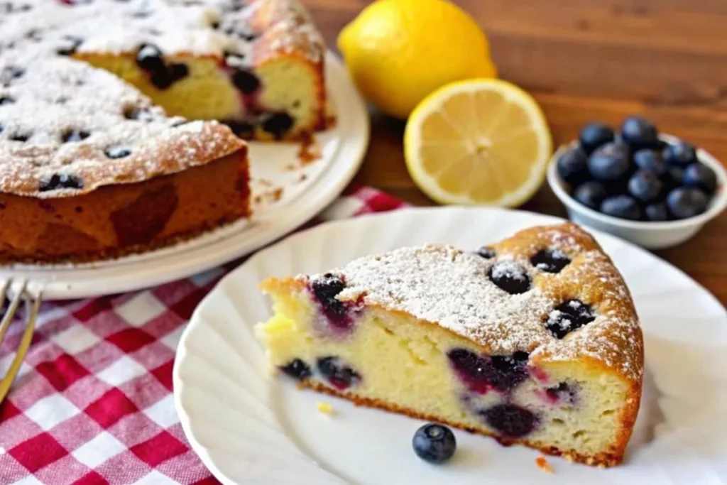 Blueberry Ricotta Cake Recipe
