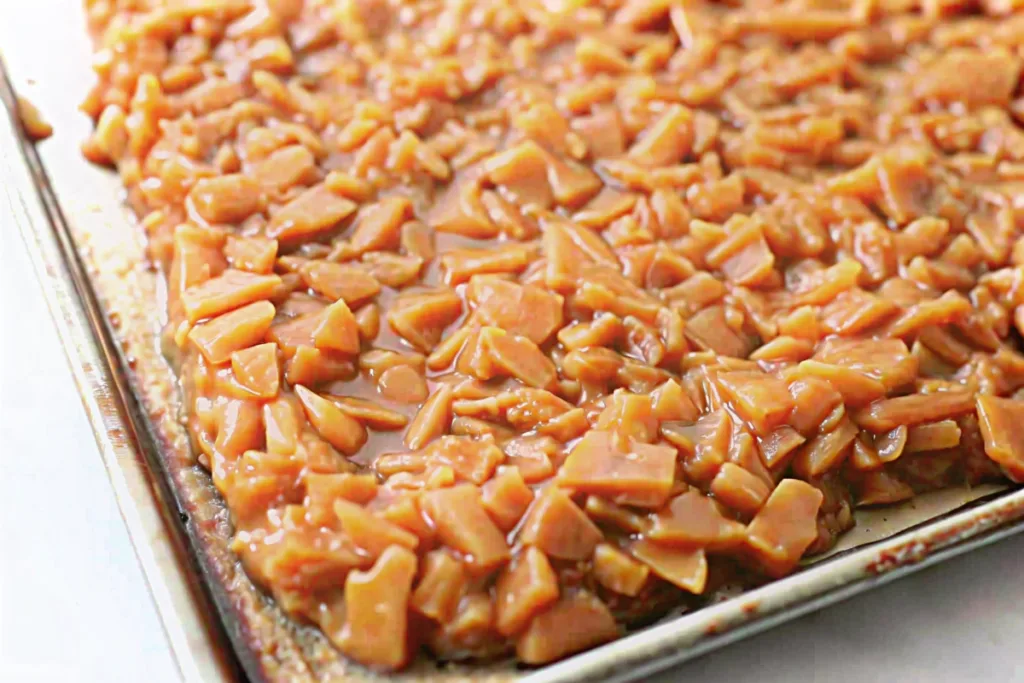 Caramel Apple Sheet Cake