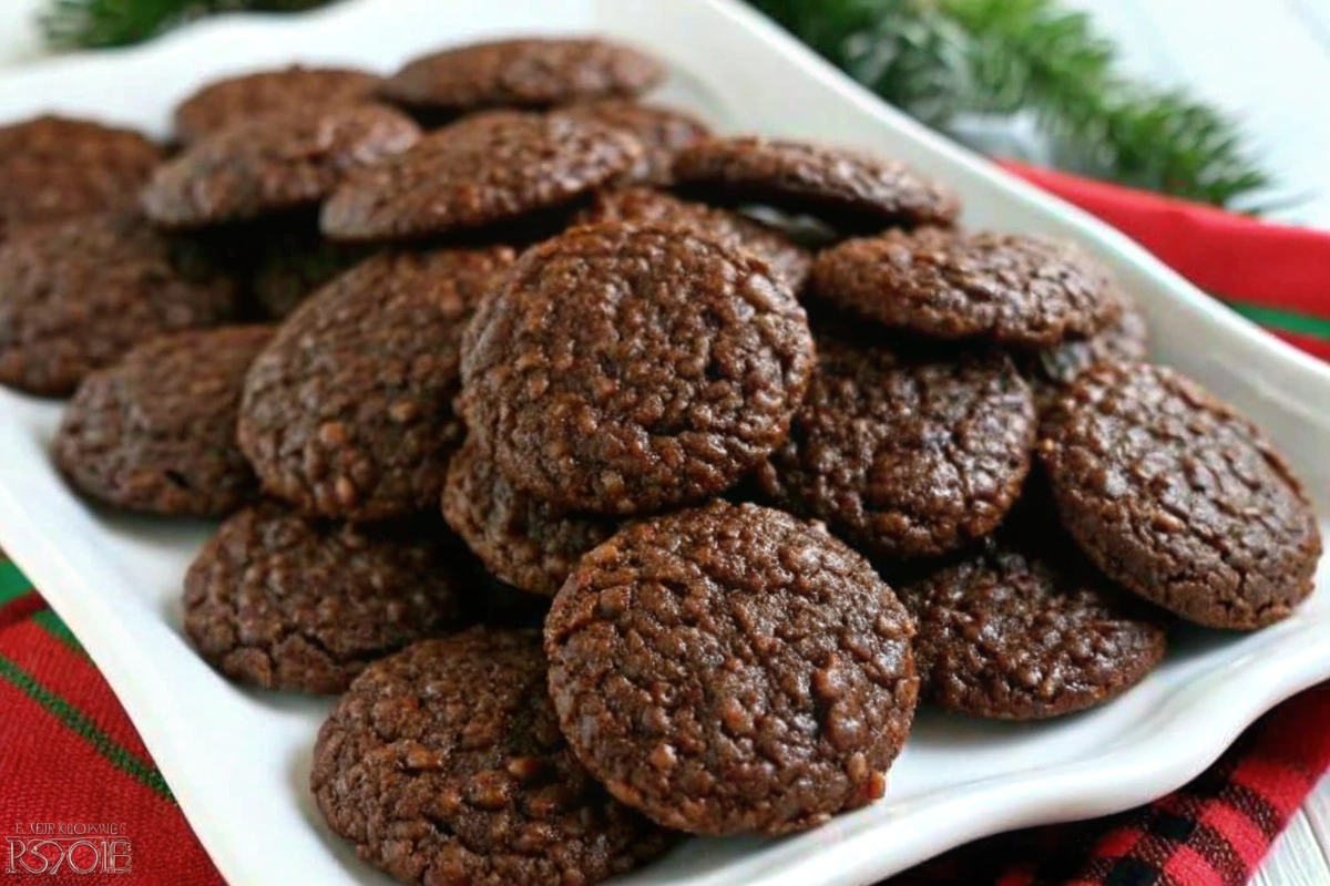 Christmas Chocolate Drop Cookies