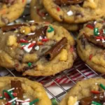 Christmas Crack Chocolate Chip Cookies