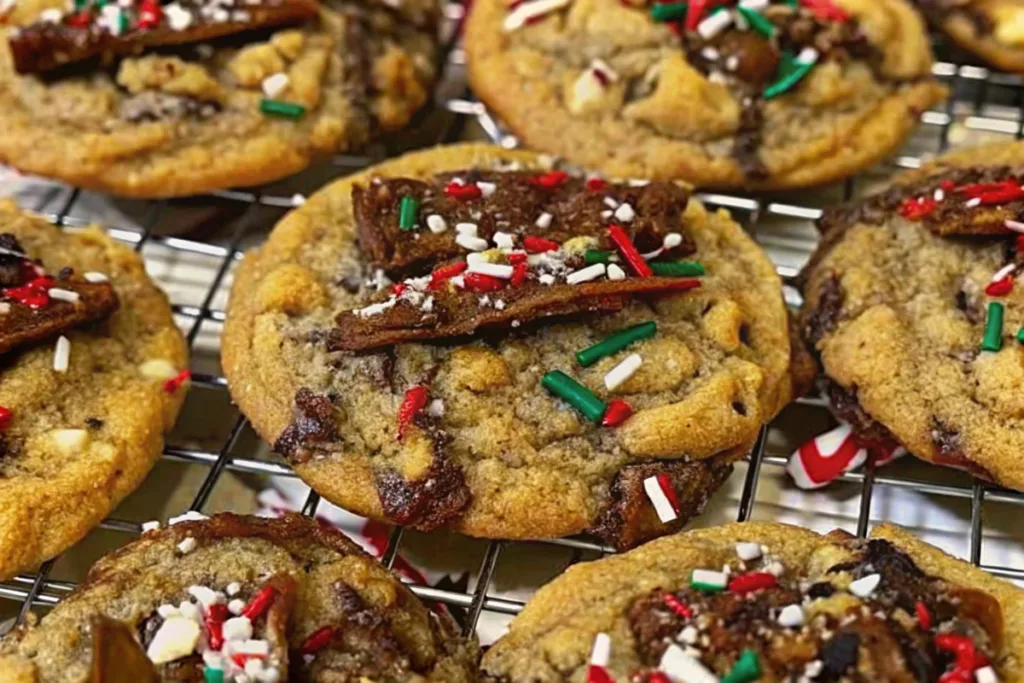 Christmas Crack Chocolate Chip Cookies