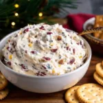 Christmas Cranberry Cream Cheese Spread