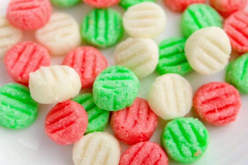 Christmas Cream Cheese Mints