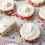 Christmas Funfetti Milkshake Cookies