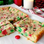 Christmas Holiday Blondies