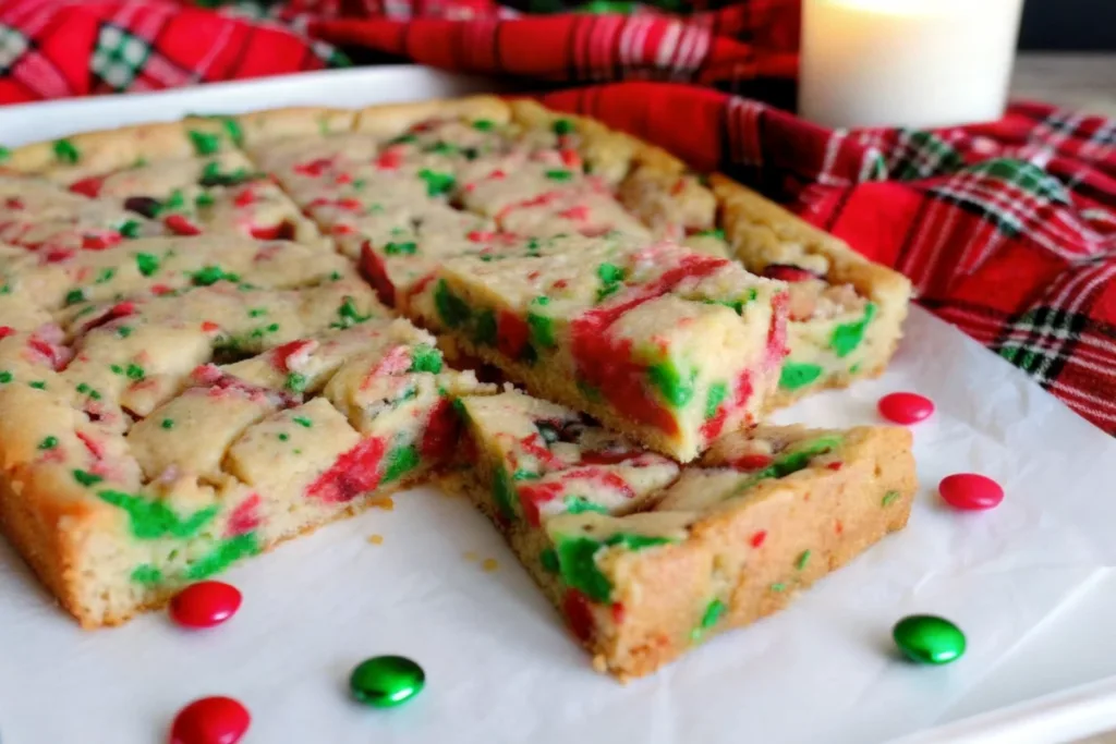 Christmas Holiday Blondies