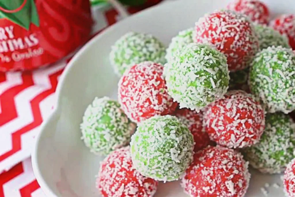 Christmas Jello Balls