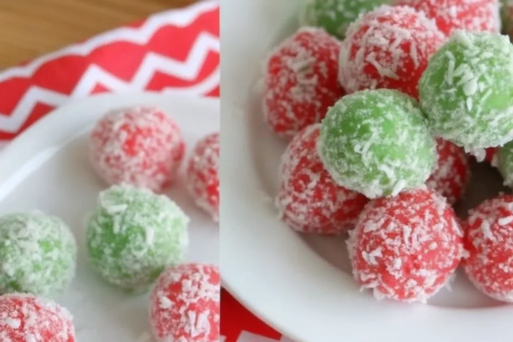 Christmas Jello Balls