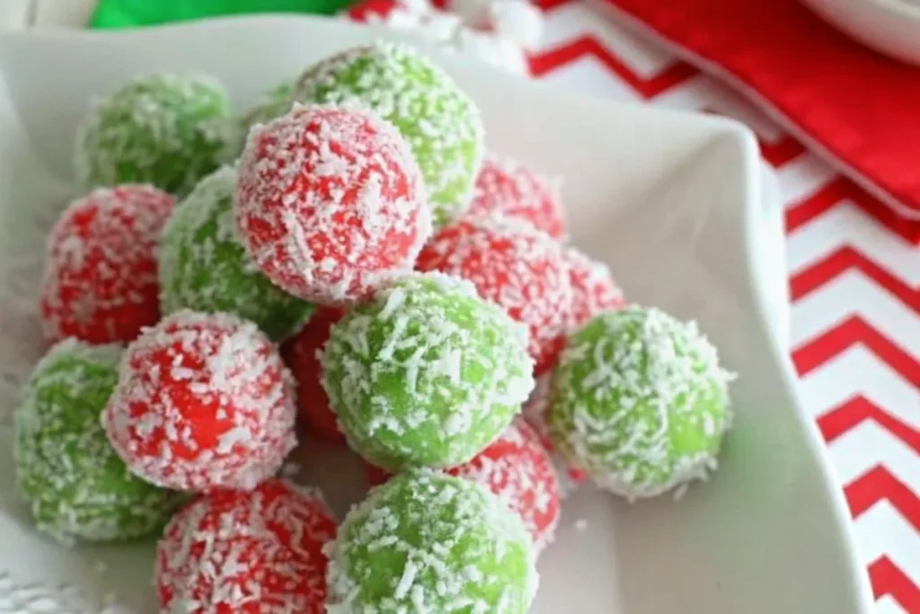 Christmas Jello Balls