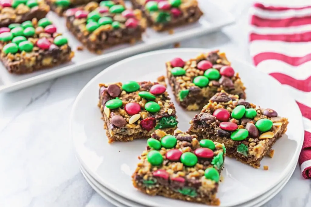 Christmas Magic Cookie Bars