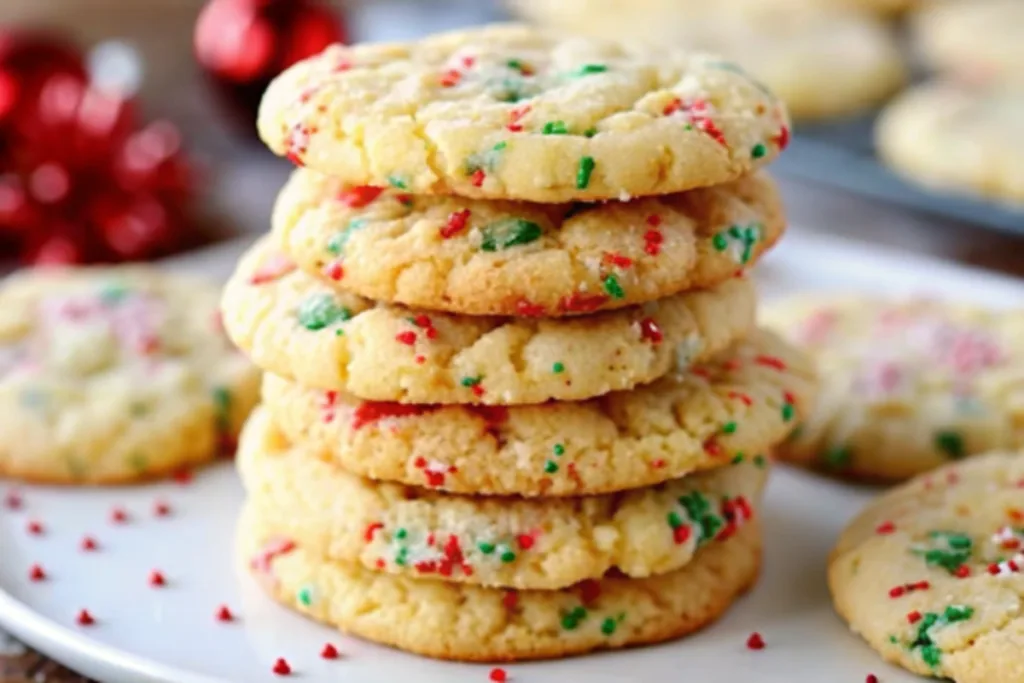 Christmas Ooey Gooey Butter Cookies