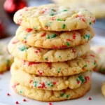 Christmas Ooey Gooey Butter Cookies