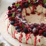 Christmas Pavlova Wreath