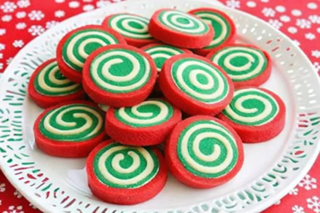 Christmas Pinwheel Cookies