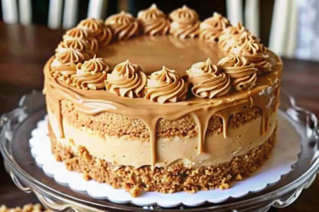Coffee and Walnut Cake