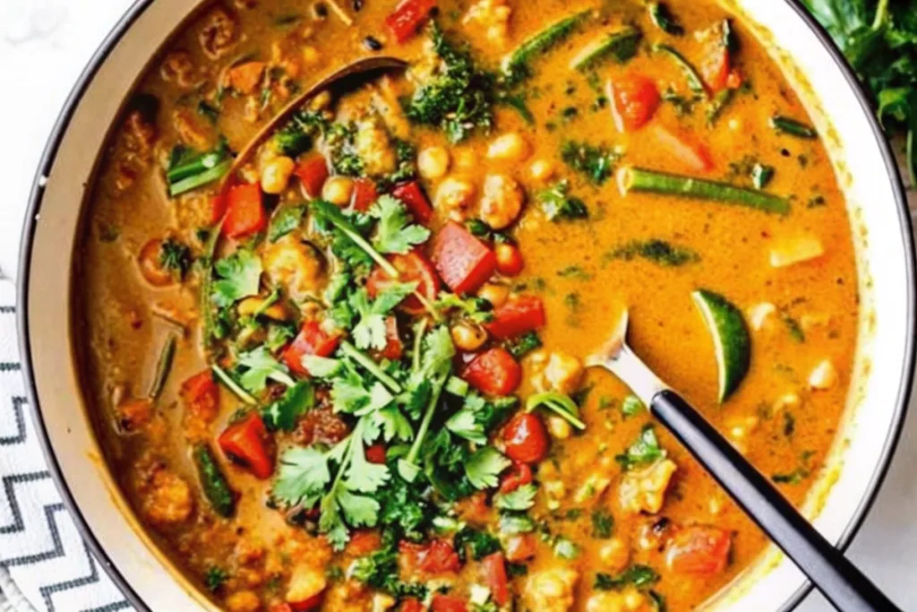 Creamy Vegan Vegetable Soup