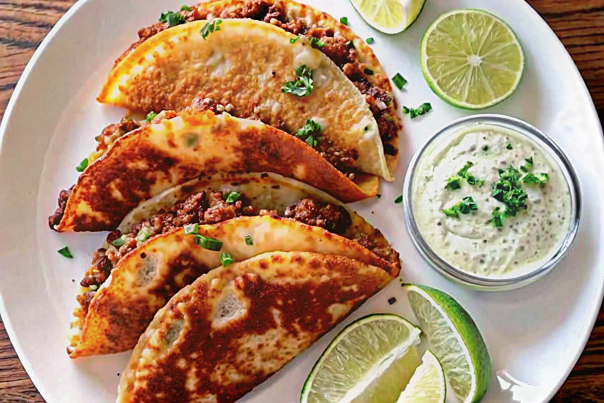 Crispy Ground Beef Tacos