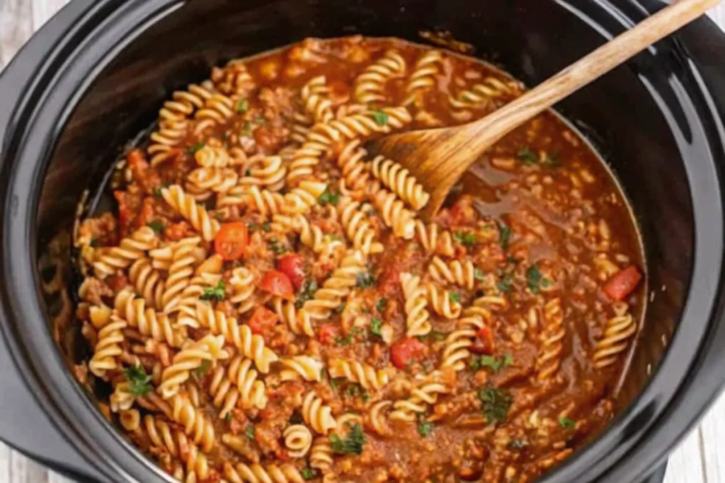 Crock Pot Lasagna Soup Recipe