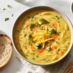 Crockpot Broccoli Cheese Soup