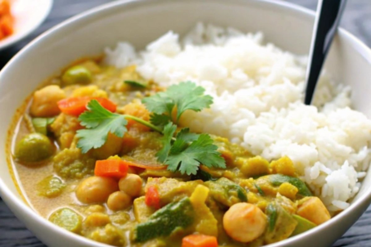 Crockpot Vegetable Curry