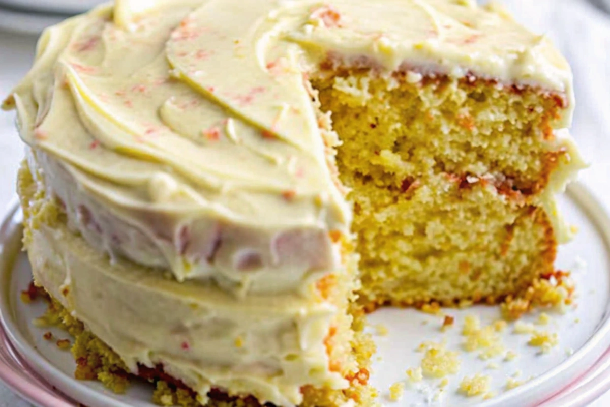 Delicious Italian Cream Cake