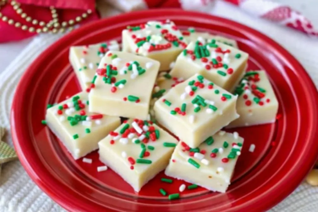 Easy Christmas Cookie Fudge