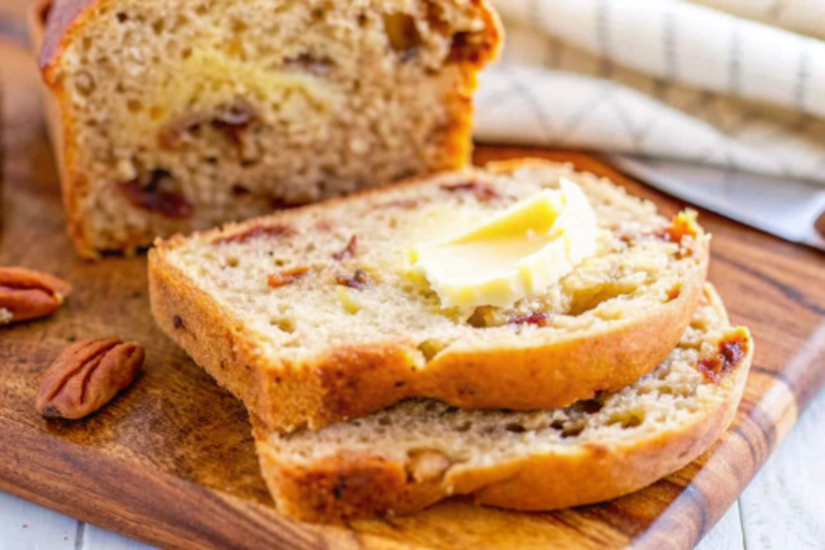 Easy Christmas Eggnog Bread