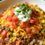 Easy Cowboy Cornbread Casserole