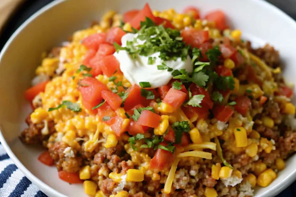 Easy Cowboy Cornbread Casserole