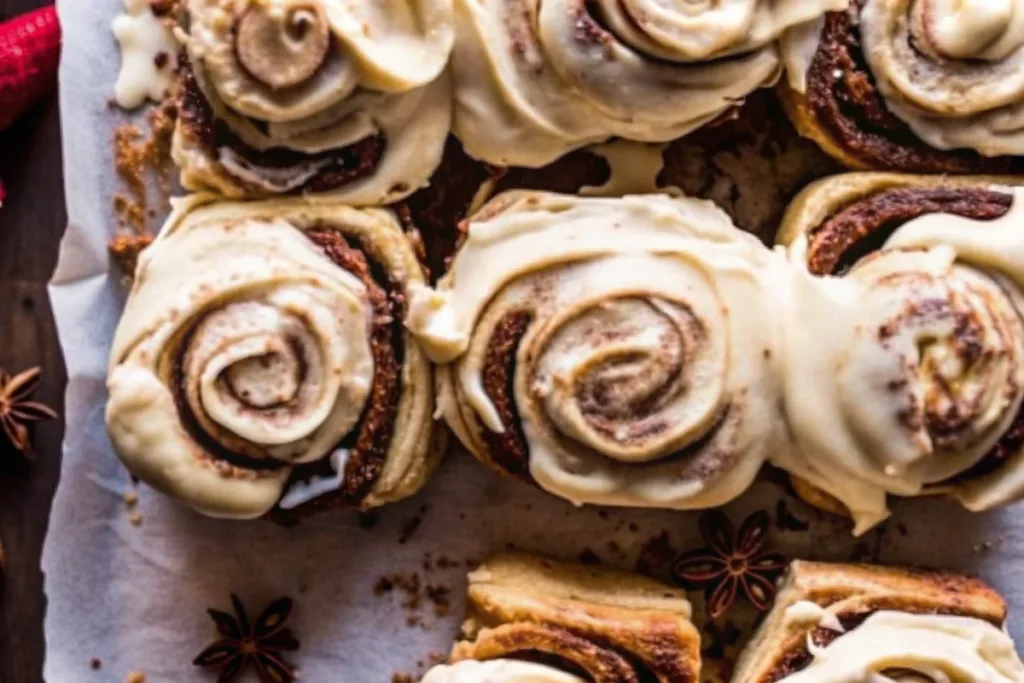 Fluffy Christmas Cinnamon Rolls