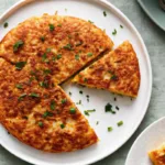 Garlicky Mashed Potato Cake Recipe