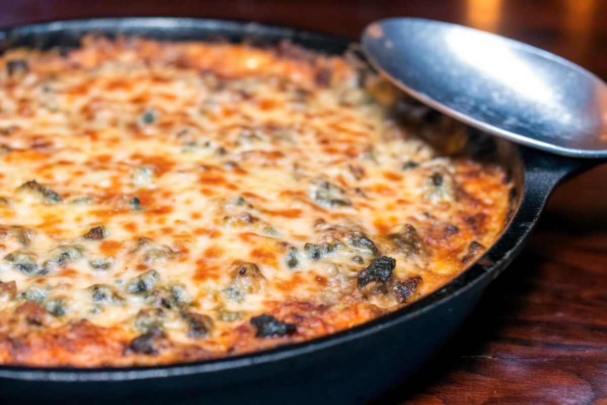 Ground Beef Spinach Casserole