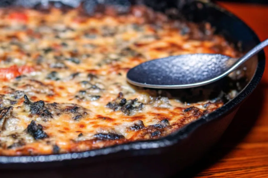 Ground Beef Spinach Casserole