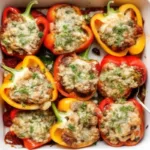 Ground Beef Stuffed Peppers