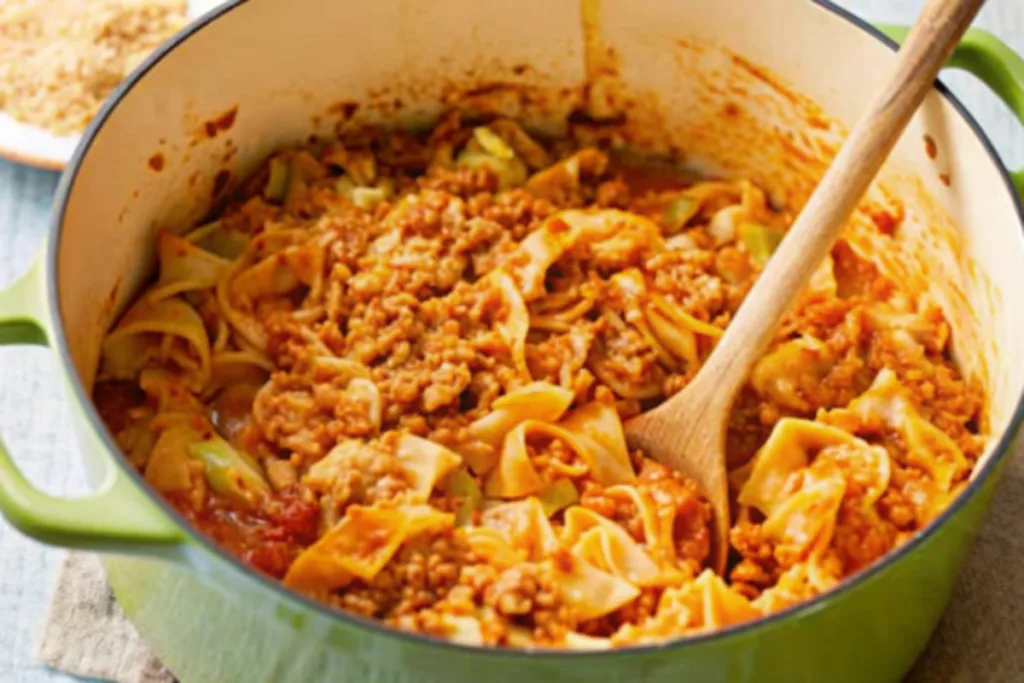 Ground Beef and Cabbage Recipe