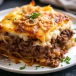 Ground beef and pasta