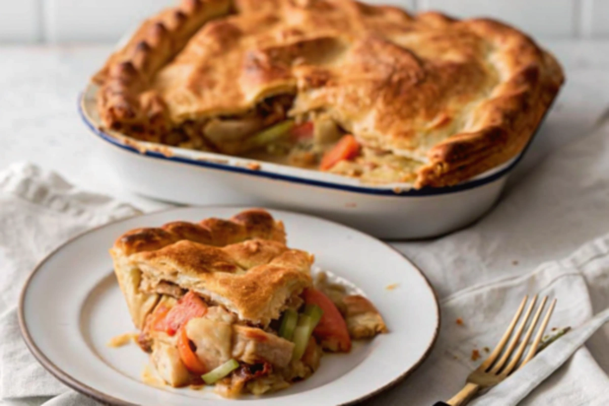 Leftover Vegetable Christmas Pie