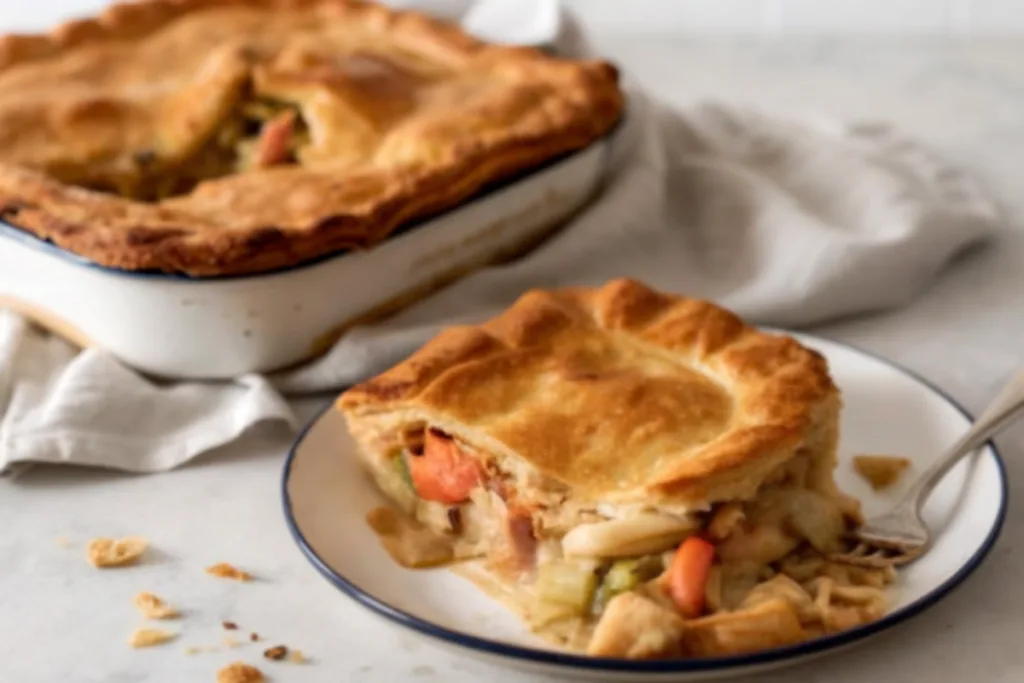Leftover Vegetable Christmas Pie