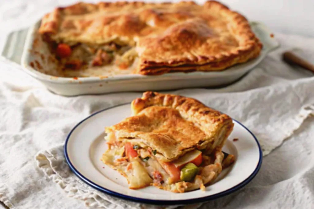 Leftover Vegetable Christmas Pie