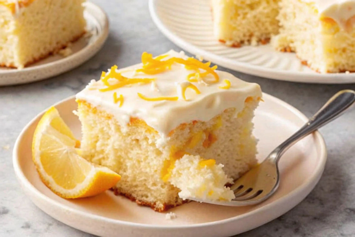 Lemon Sheet Cake
