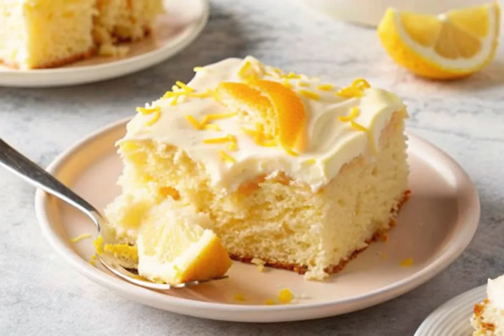 Lemon Sheet Cake
