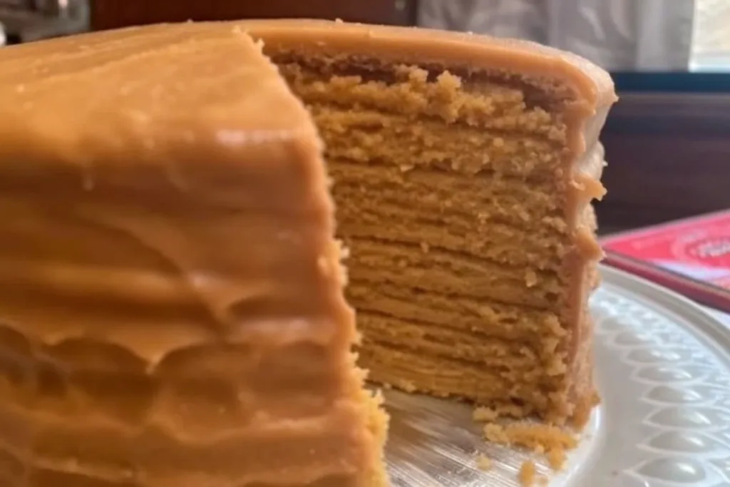 Little Layer Caramel Cake