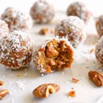 Low-Fodmap Carrot Cake Protein Balls