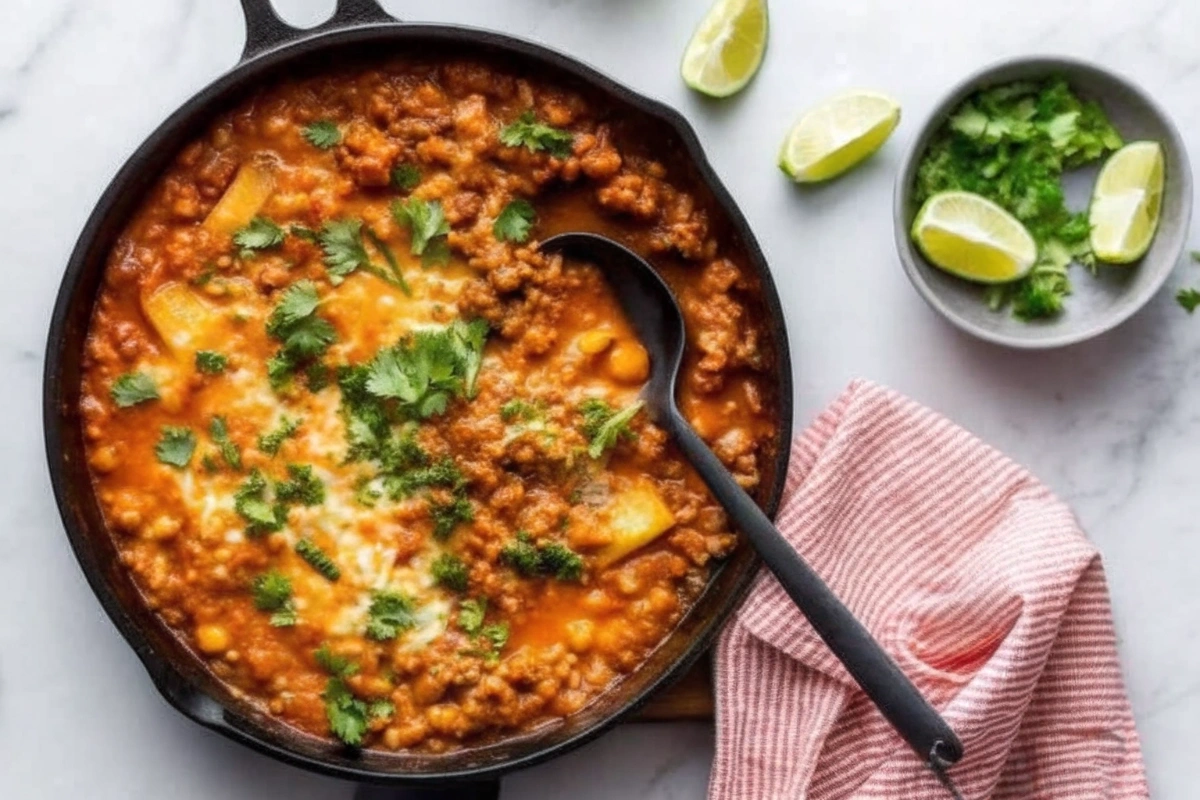Mexican Keto Ground Beef Casserole