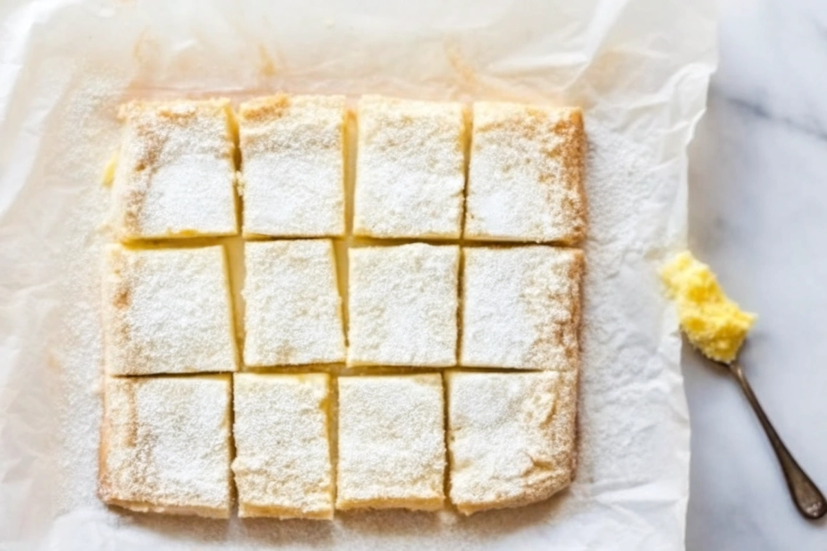 Meyer Lemon Bars with a Coconut Crust