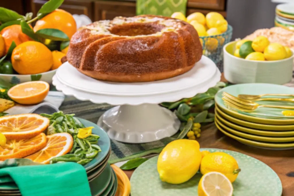 Meyer Lemon Butter Cake