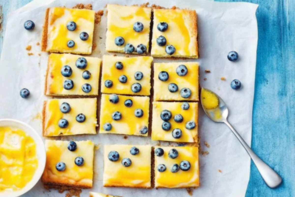 Meyer Lemon Cheesecake Bars