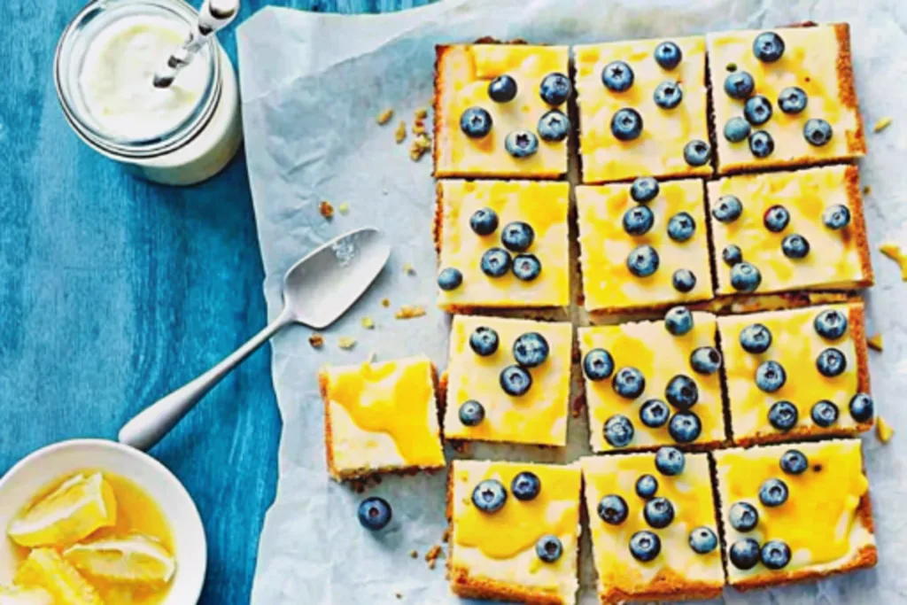 Meyer Lemon Cheesecake Bars