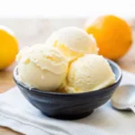 Meyer Lemon Ice Cream