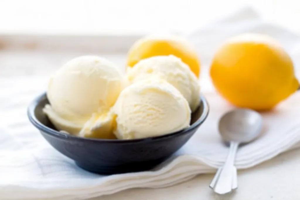 Meyer Lemon Ice Cream